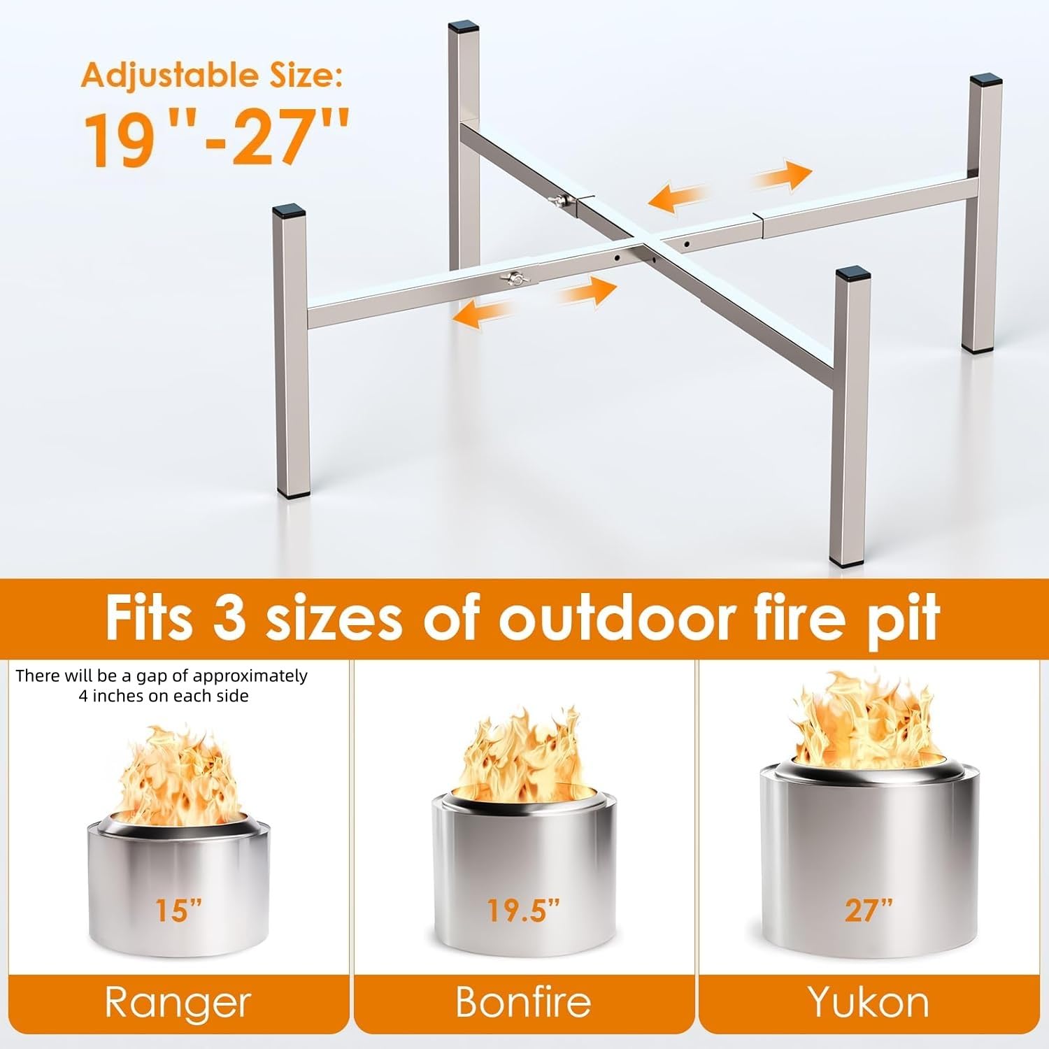 NBPLUS stand supports up to 220 lbs for durability