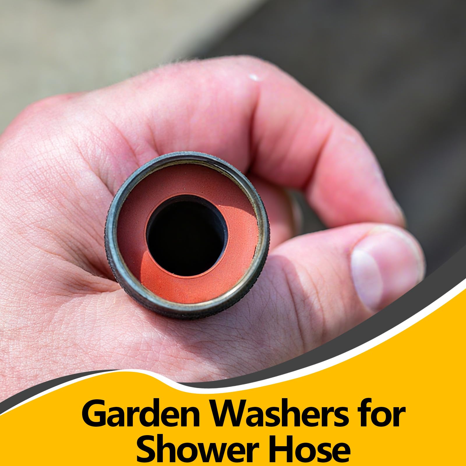 NBRINGO reliable seal improves garden hose performance during watering.