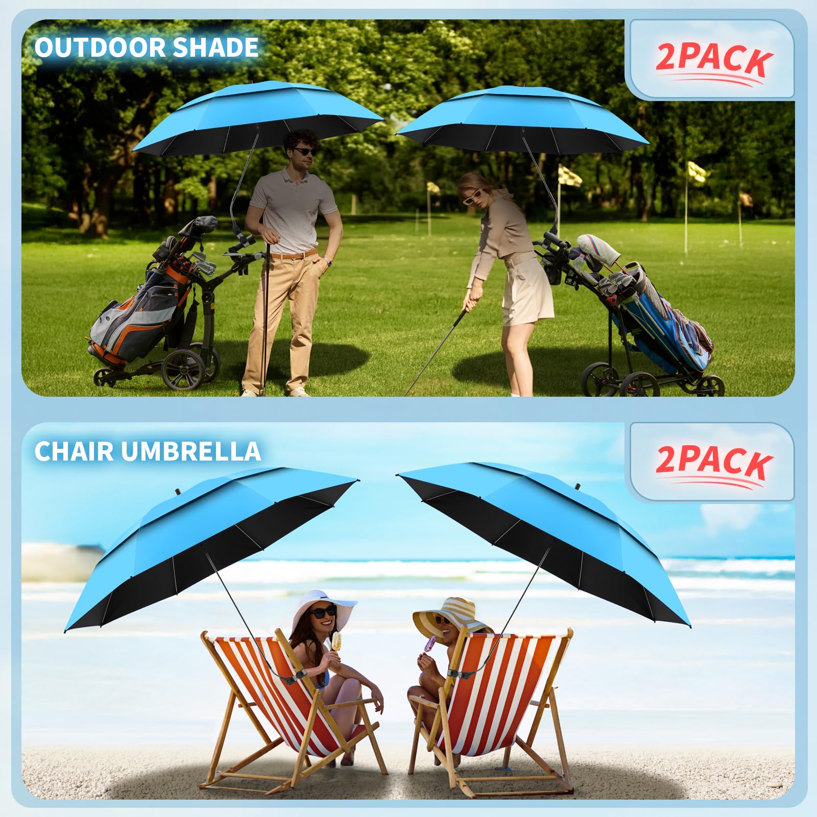 NBtoUS portable outdoor shade for beach, patio, and camping