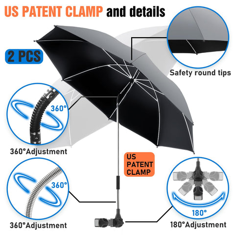 NBtoUS carbon fiber ribs for a durable windproof umbrella