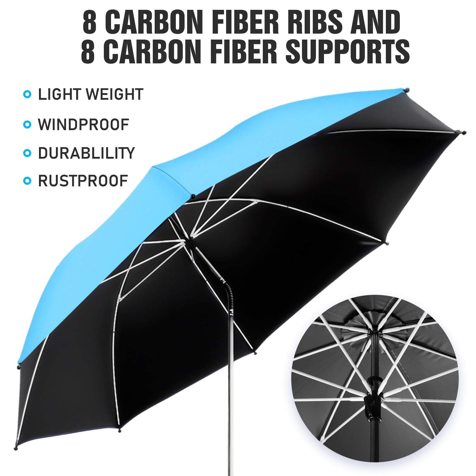 NBtoUS travel-ready umbrella pack for on-the-go shade.