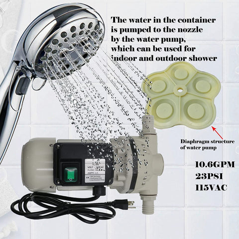 NC FL-540B output nozzle illustrates versatile liquid transfer capabilities