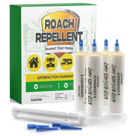 NCSIFDD roach repellent bottle cap off ready for targeted indoor crack application.