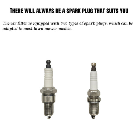 NCYXTG bundle showing air filter and spark plugs for maintenance.