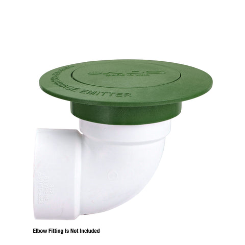 NDS 420C outside flange prevents grass overgrowth.