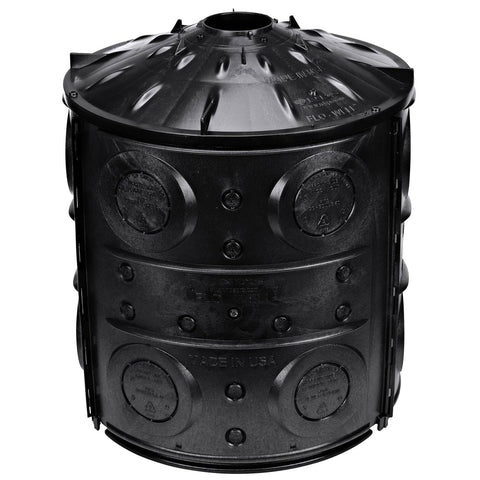 NDS Flo-Well dry-well top cover shown for easy underground detention and access.