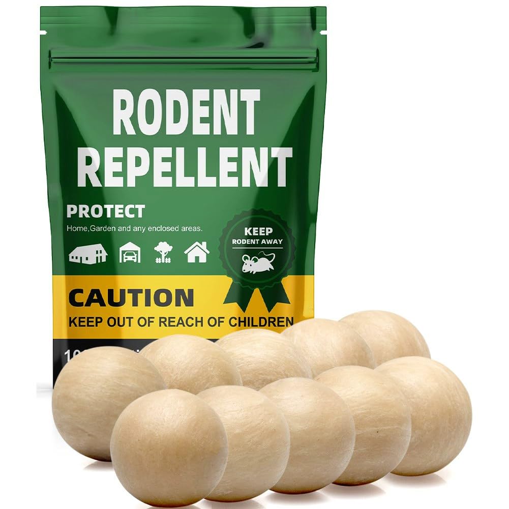 Ndumuqo peppermint rodent balls shield indoor and outdoor spaces from rodents.
