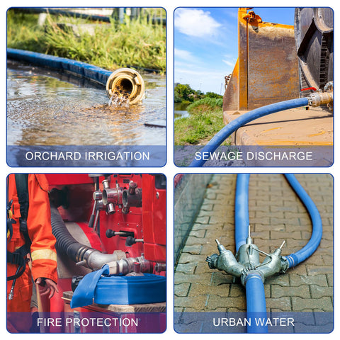 NEAGLORY high-output pool hose handles daily backwashing with ease.