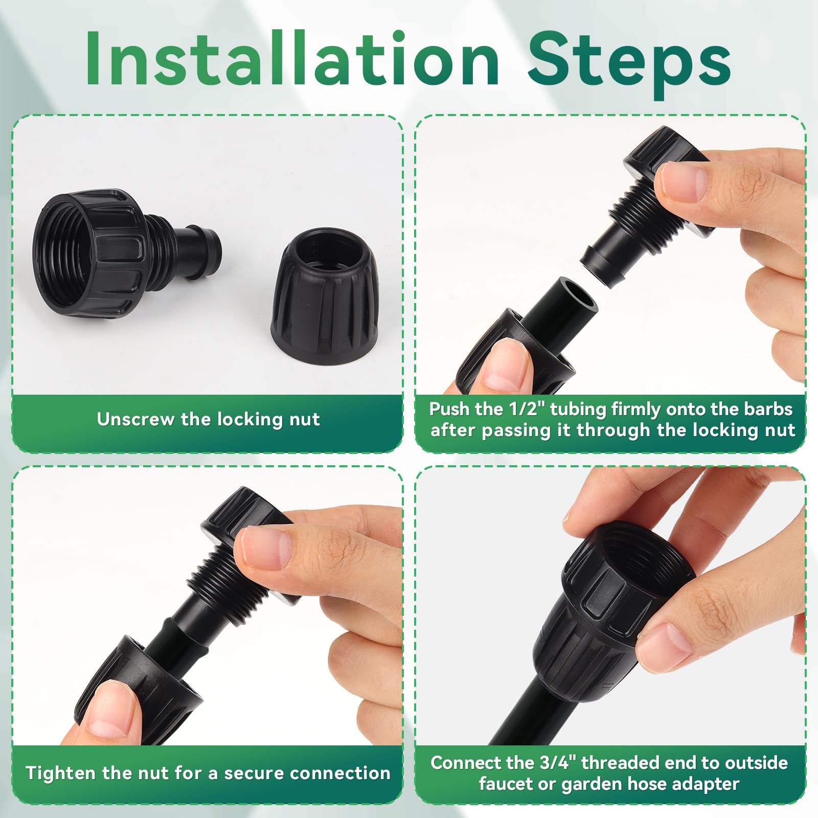 NEATABY garden irrigation adapter suitable for greenhouses and patios.