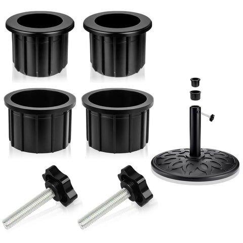 NEATABY umbrella base hole ring 1.95 inch ensures secure fit and wind resistance