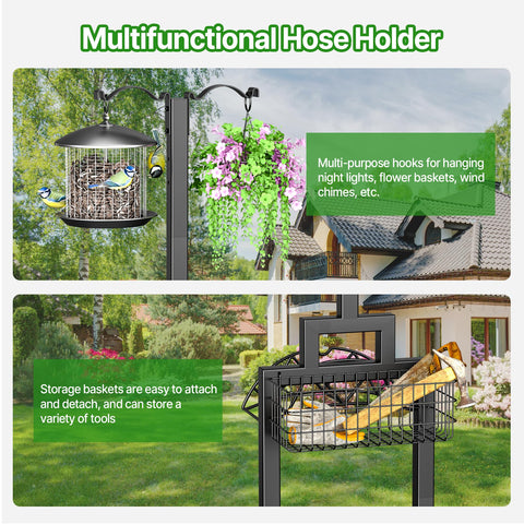 neatevday heavy-duty metal construction resists sun and rain for lasting outdoors.
