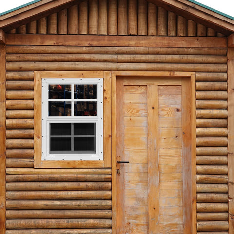 NeatiEase playhouse window lets in natural light while deterring pests.