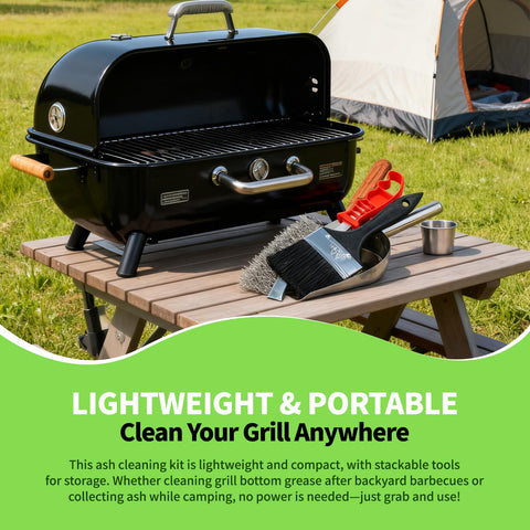 NebulaEdge portable cleaning kit for outdoor grilling.