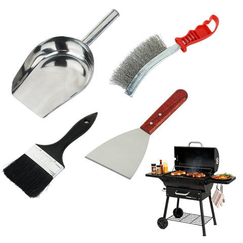 NebulaEdge wire brush for grill cleaning, reaches tight gaps.