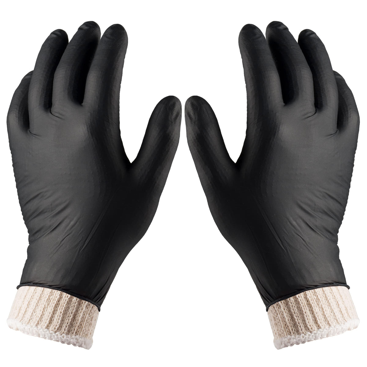 Nechtik BBQ gloves with disposable cotton liners for safer hot food handling.