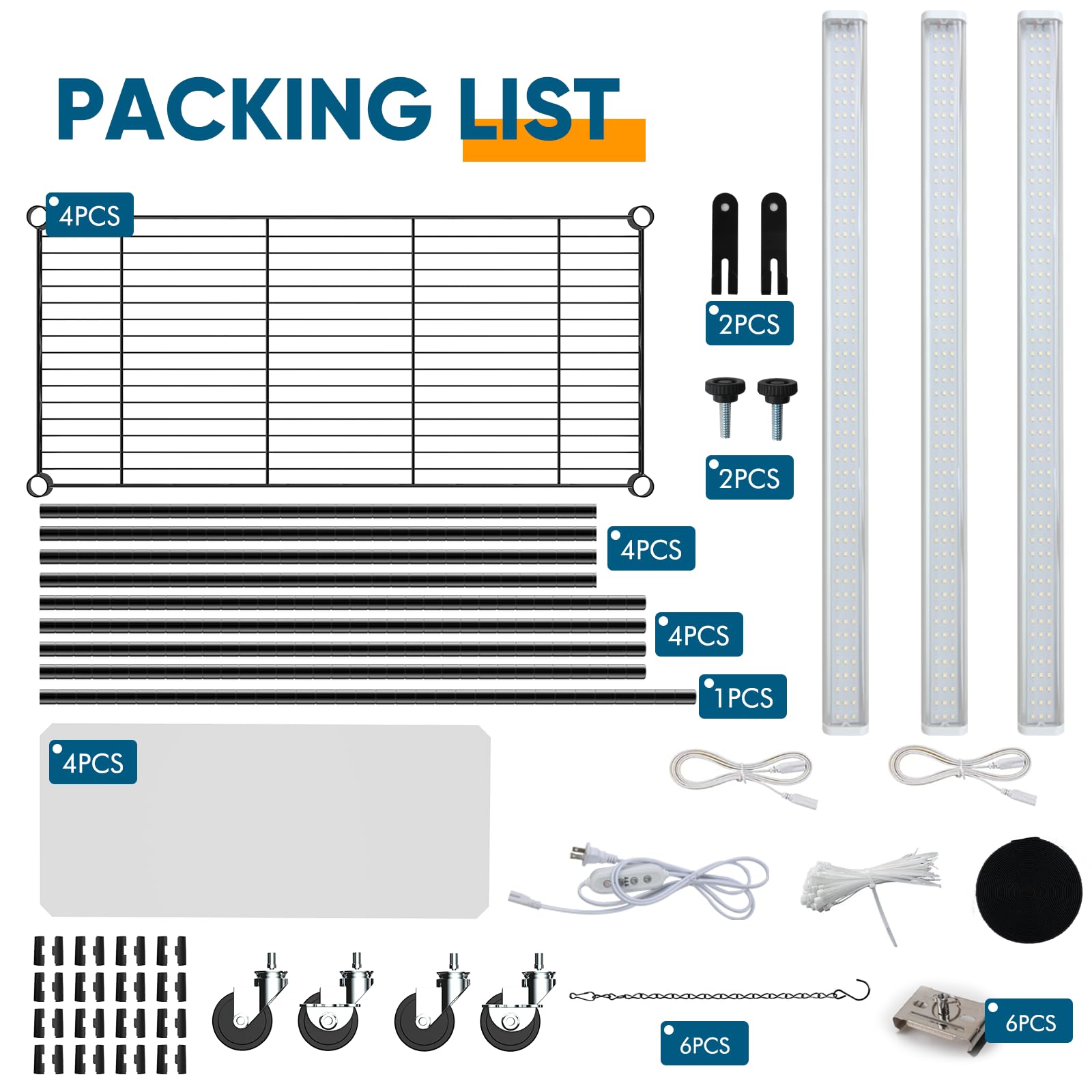 Nedechom complete accessory kit supports quick setup