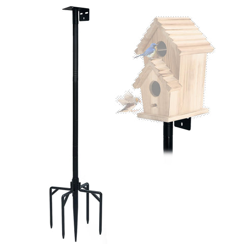 NEECONG bird-house pole base: stable five-prong foundation for windy outdoor spaces.