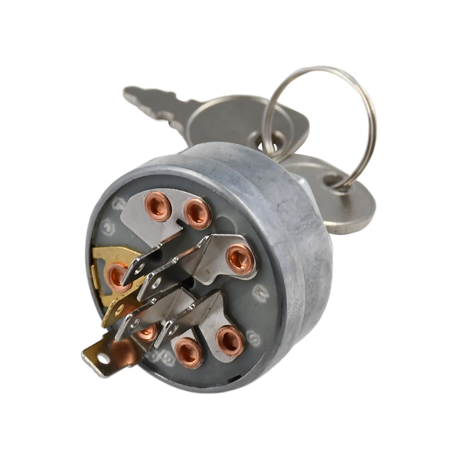 Neeseelily ignition switch for Husqvarna 539101770 with two keys for reliable starts