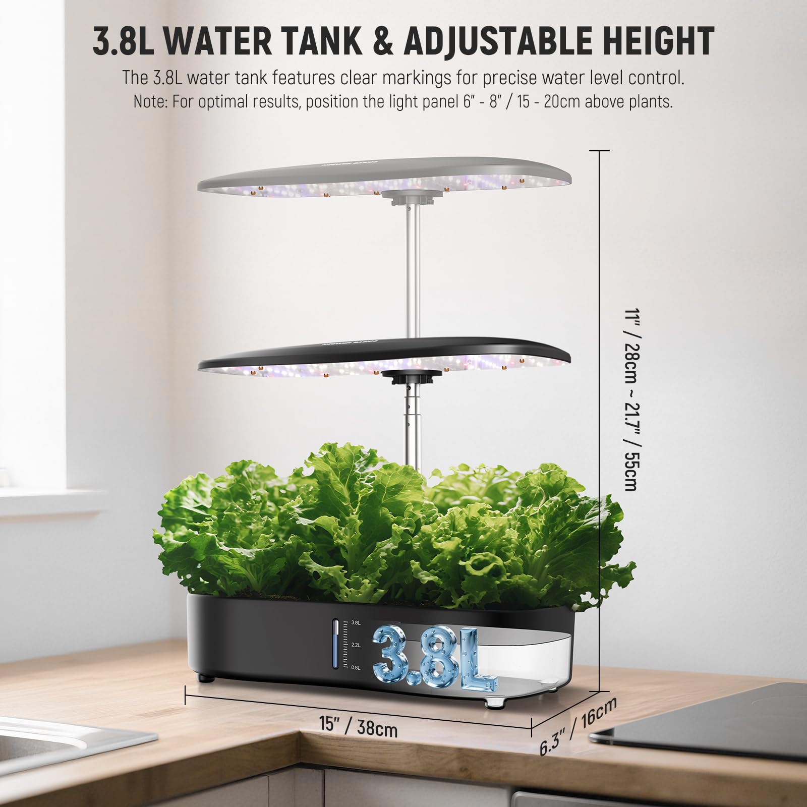 NEEWER Basics HGS01 clear LCD and timer simplify daily garden routines.