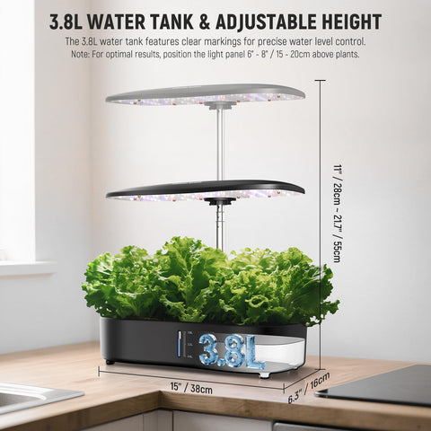 NEEWER Basics HGS01 clear LCD and timer simplify daily garden routines.