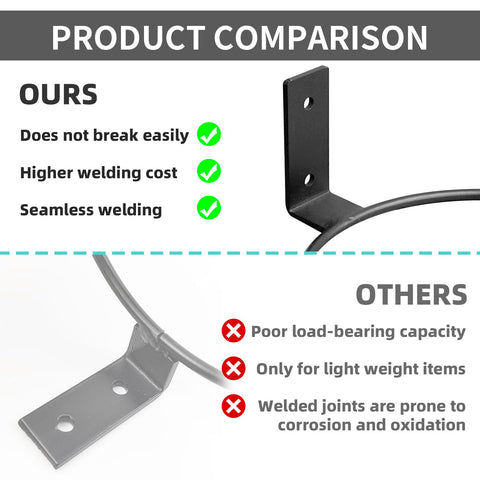 Neiteli space-saving wall-mounted plant holder is ideal for tight rooms.
