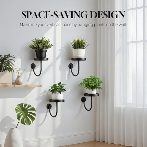 Neiteli wall planters indoor setup demonstrating space-saving vertical garden potential