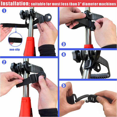 NeJesZoe strap is ideal for leaf blowers and shrub trimmers.