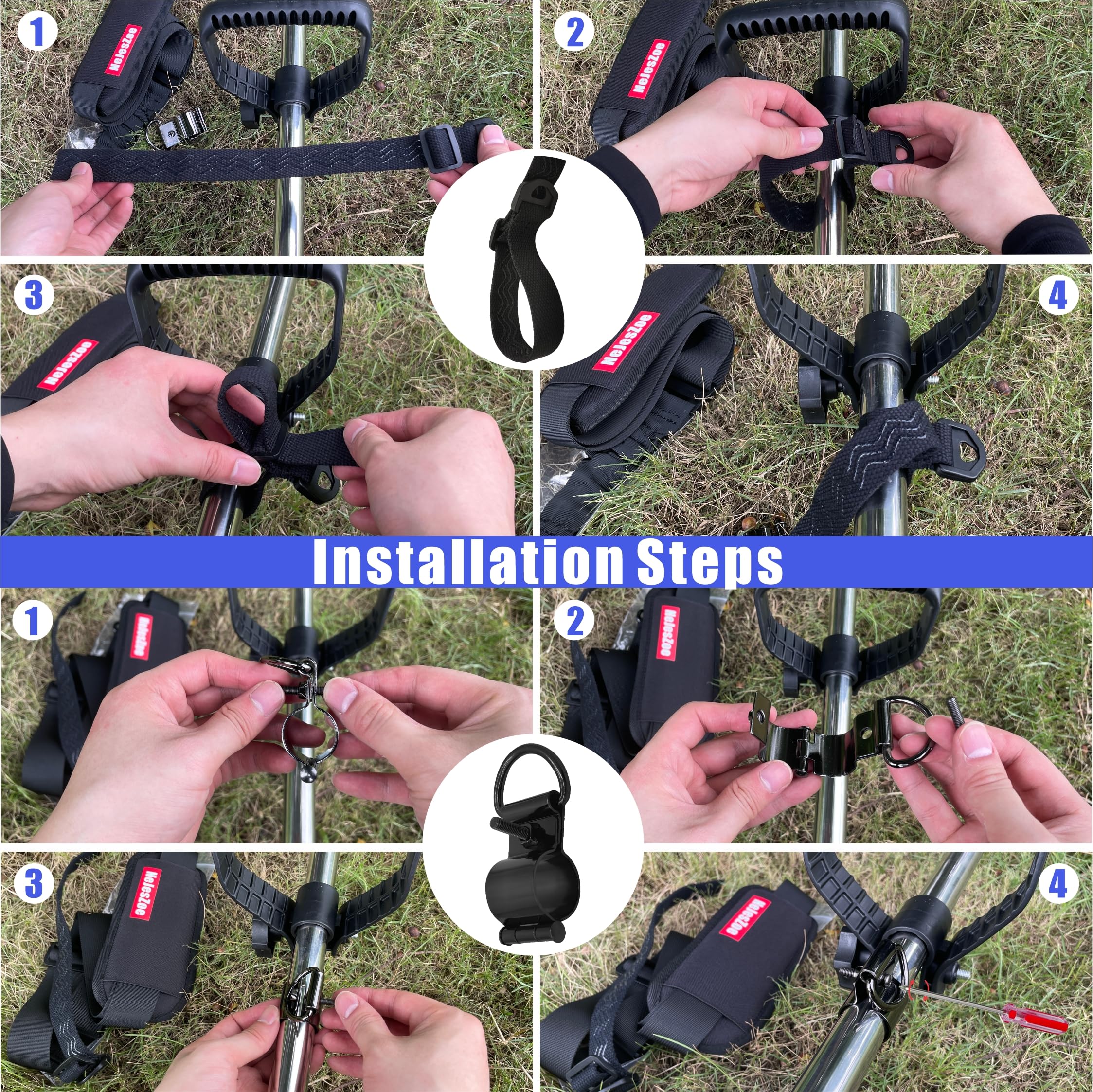 NeJesZoe strap length adjustment fits a range of body types for comfort.