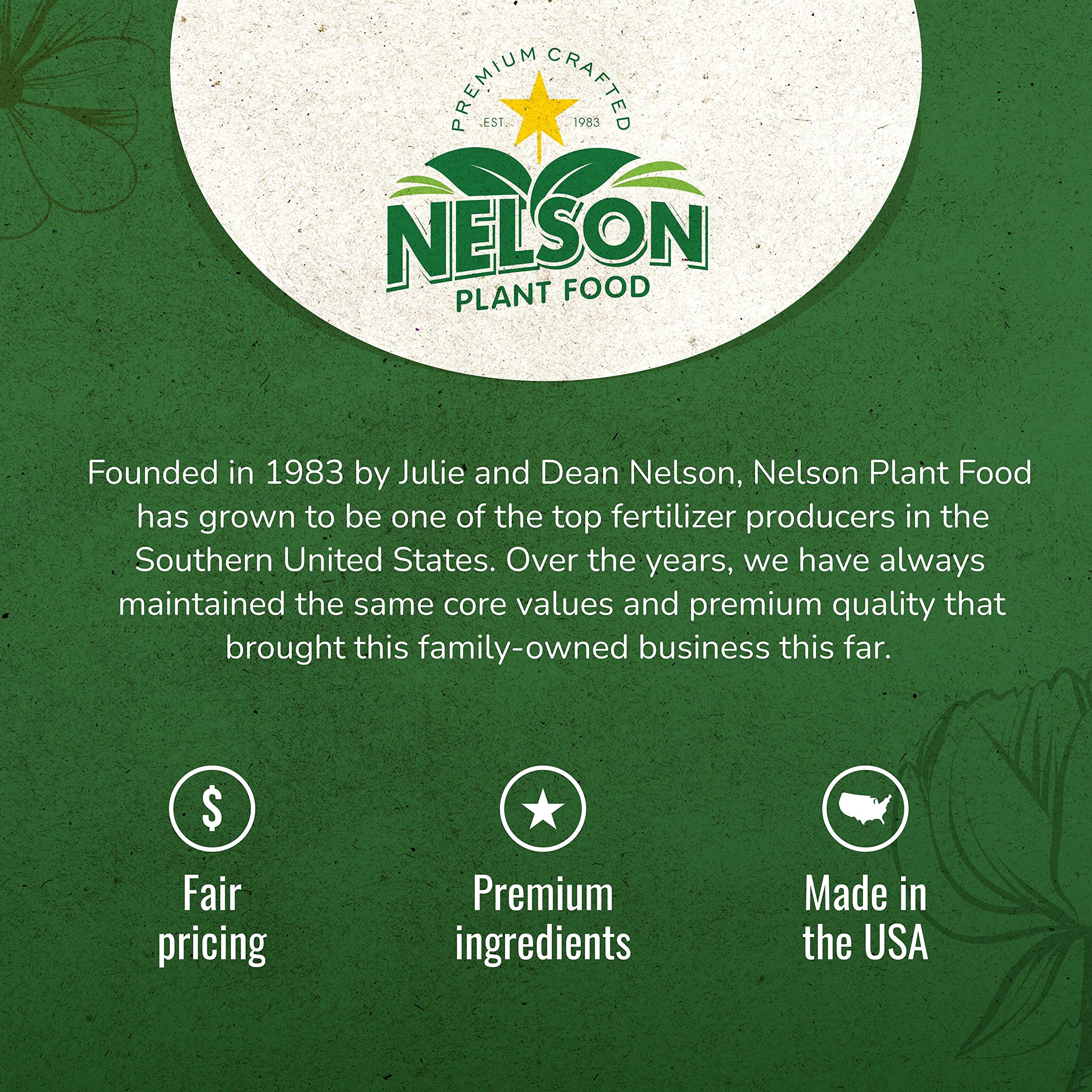 Nelson NutriStar granules dispersed in potting mix support healthy root growth.