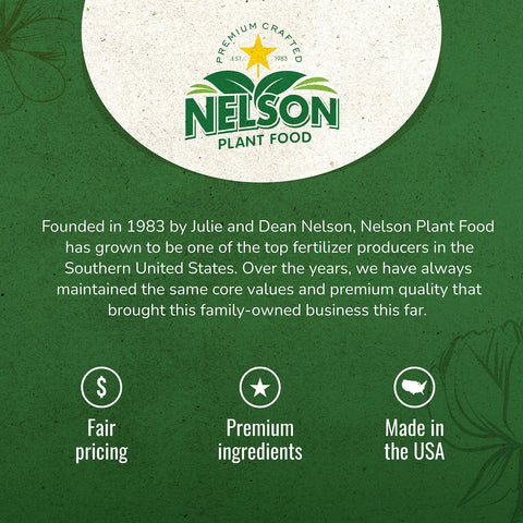 Nelson NutriStar granules dispersed in potting mix support healthy root growth.
