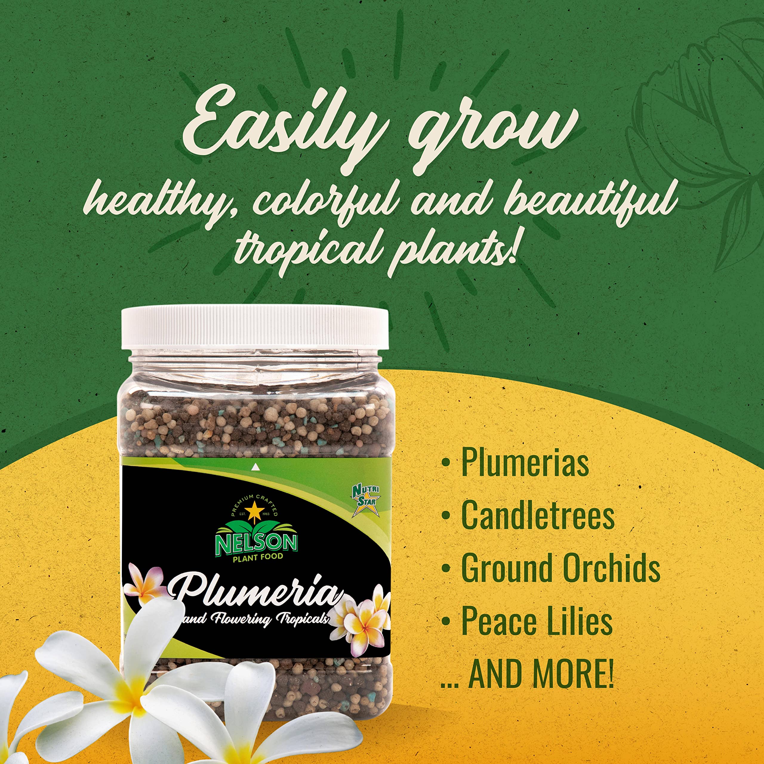 Closeup of Nelson NutriStar granules for ready-to-feed nutrients and rapid uptake