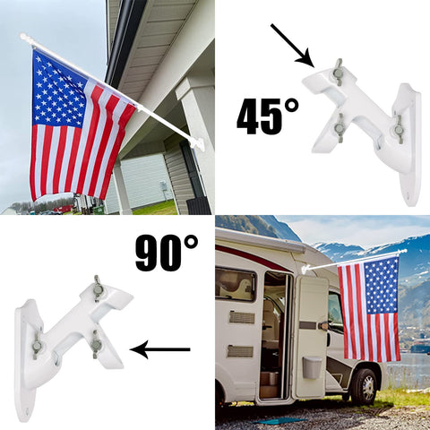NELXINJO adjustable five-section pole adapts from 1.3 ft to 6 ft