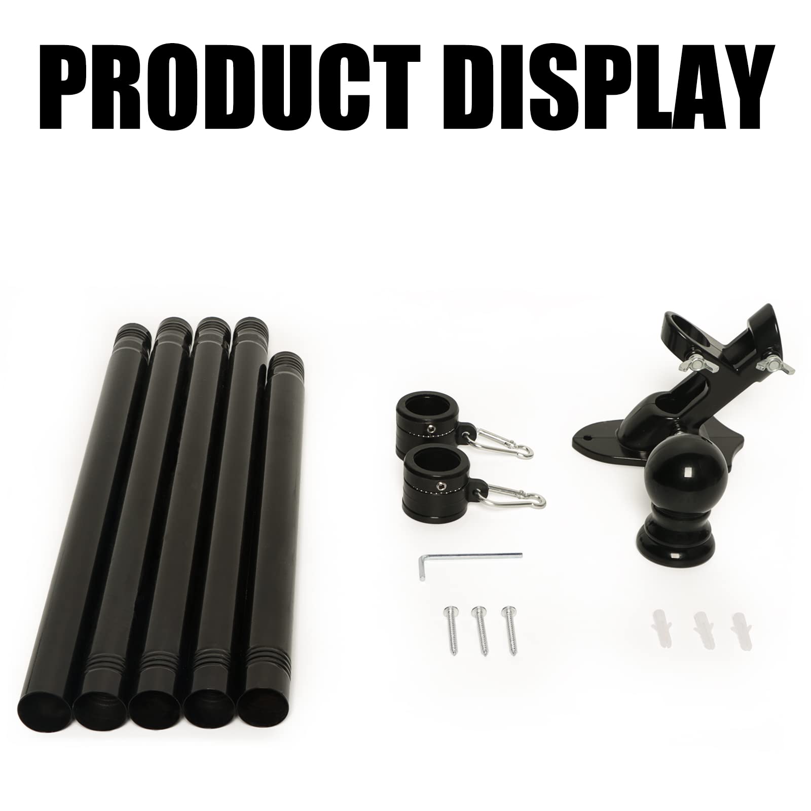NELXINJO easy-assembly bracket system for quick setup.