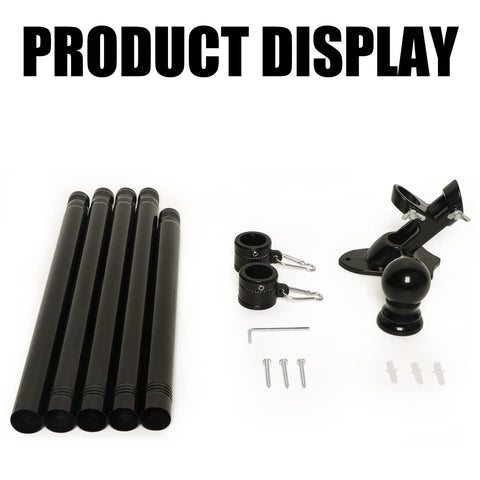 NELXINJO easy-assembly bracket system for quick setup.