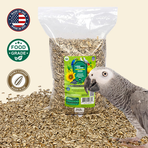 Nemeth Farms feeder-ready seeds designed to reduce spills and keep outdoor feeders cleaner.