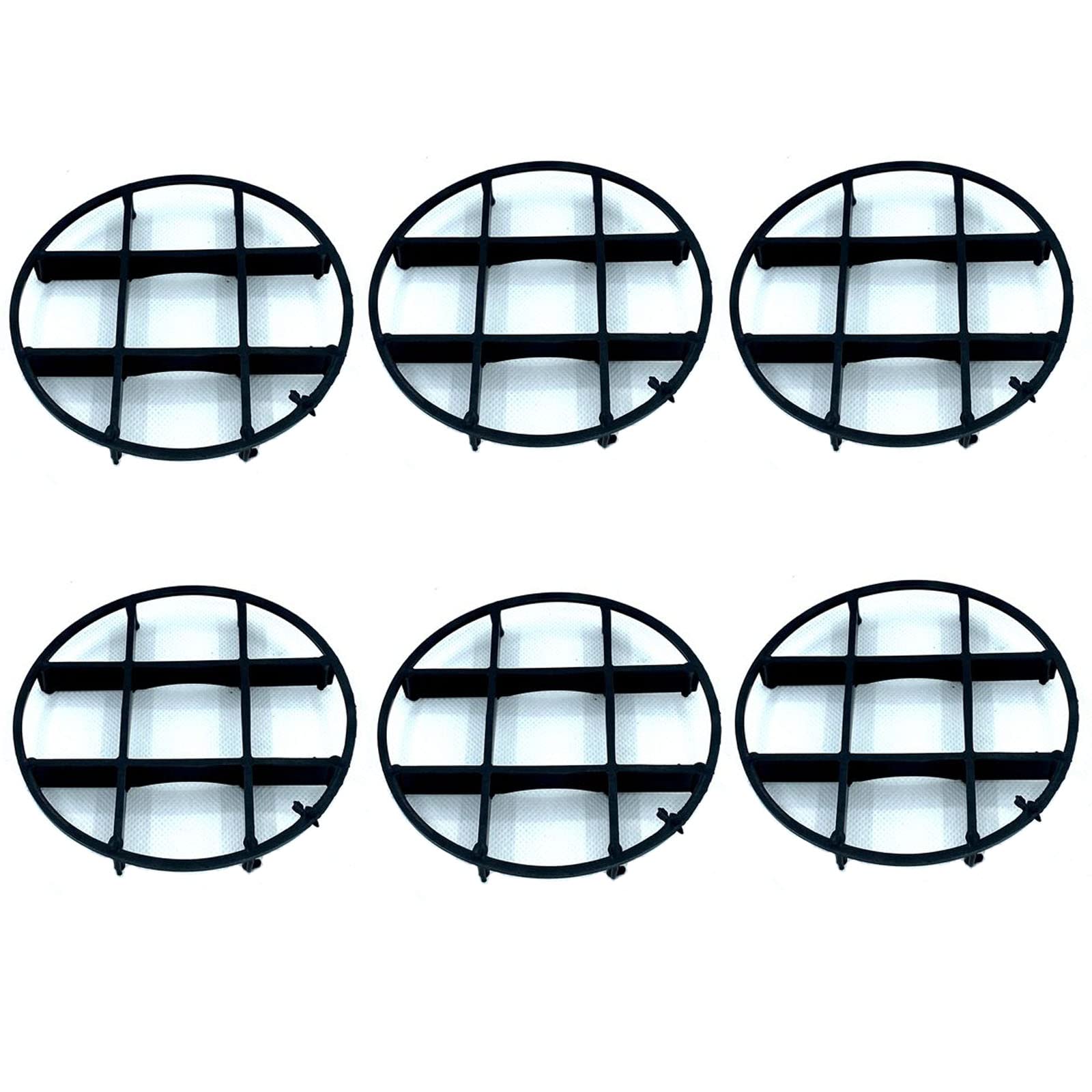 NentMent plant pot feet 6-pack elevating pots for improved drainage and airflow.