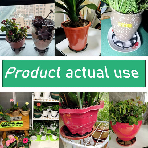NentMent plant pot feet keep surfaces dry by channeling excess water away.