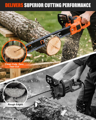 NEO-TEC Stihl 18-inch chain in action for efficient cutting.