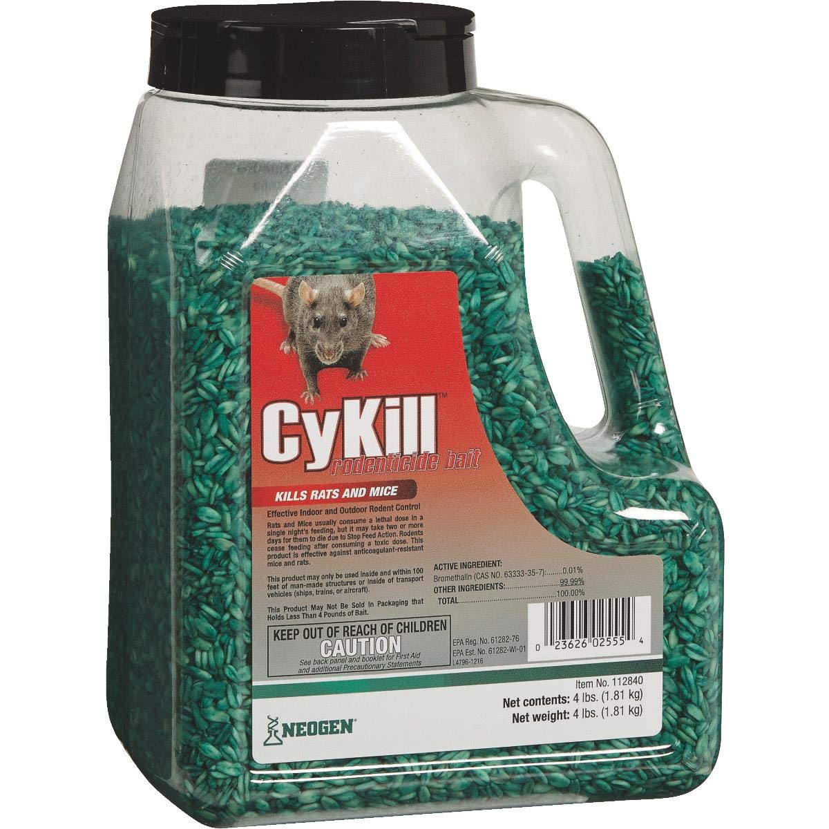 Neogen CyKill bait station outdoors for rodent control