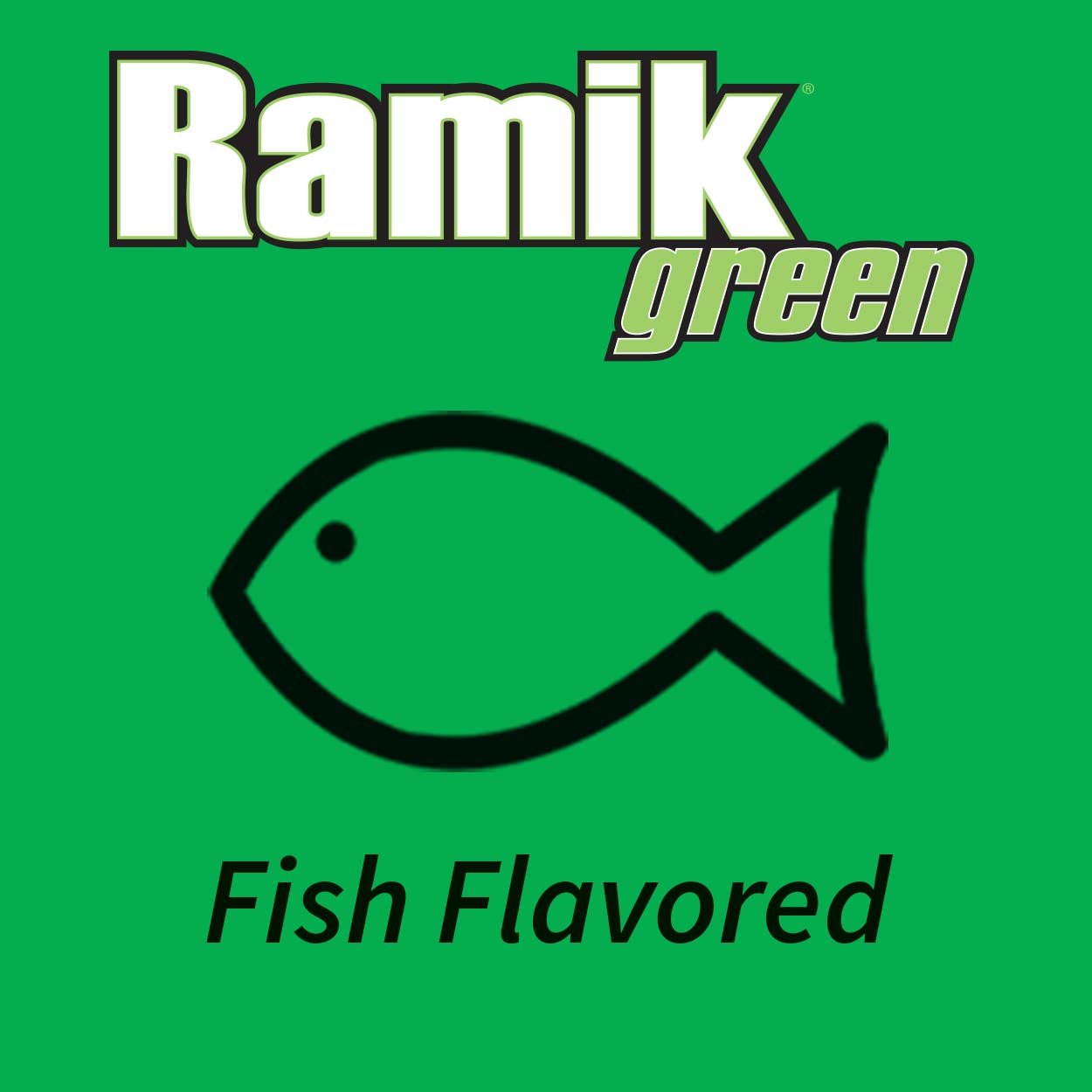 Neogen Ramik Green Nuggets half-inch pellets close-up showing palatable bait
