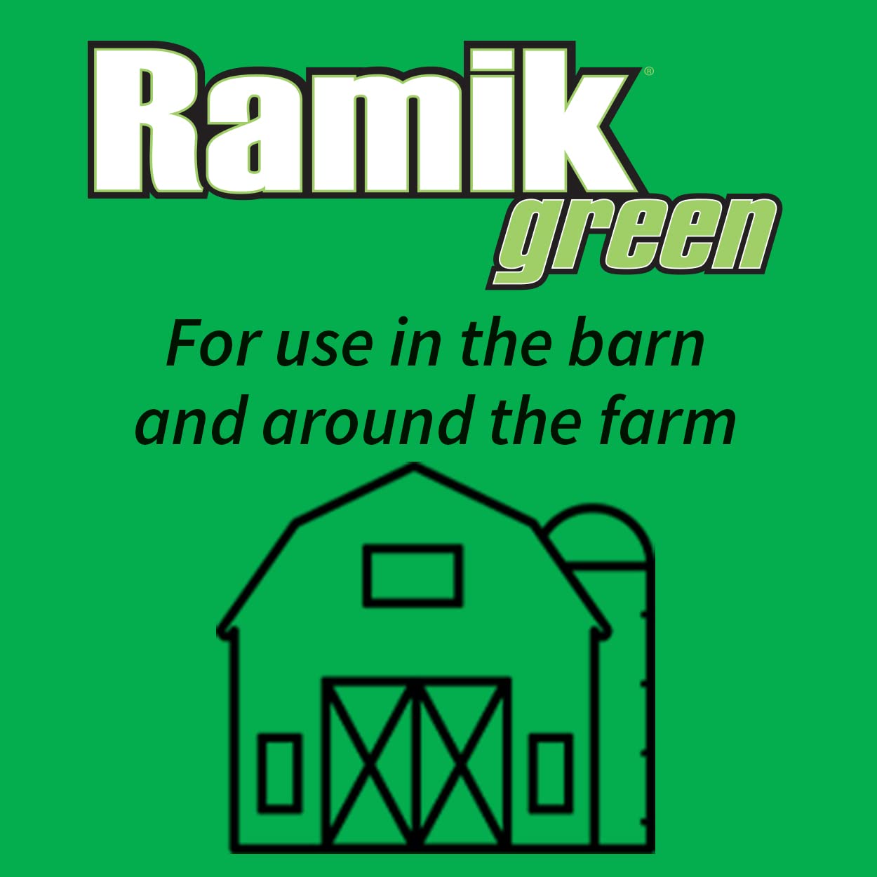 Ramik Green Nuggets bait suitable for indoor and outdoor use against rodents