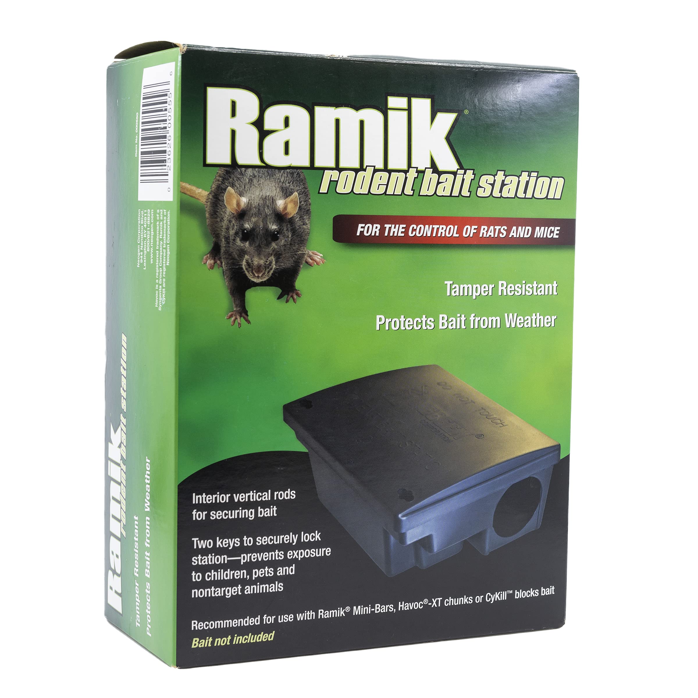 Neogen Ramik station compatible with Ramik Mini Bars, Havoc, CyKill Block baits