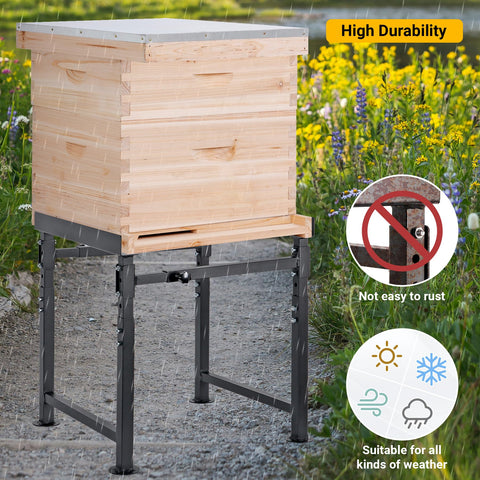 Neorexon metal hive stand with durable carbon steel construction