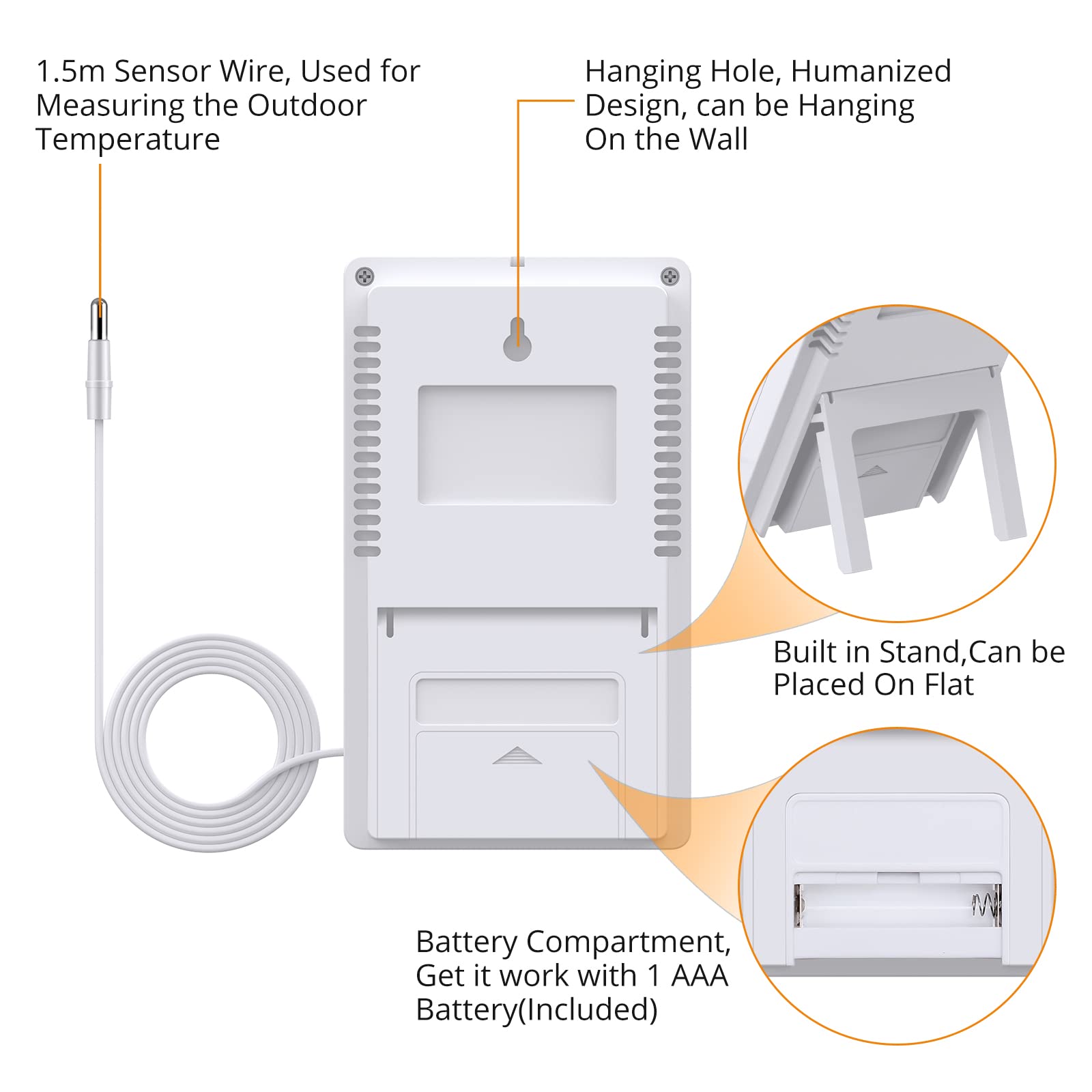 Neoteck AAA battery ready for immediate use