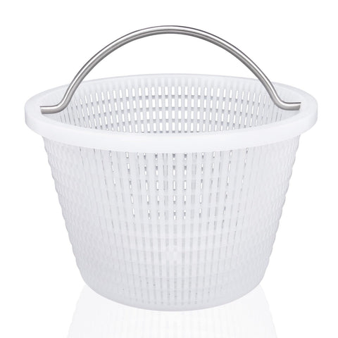 Neowah pool skimmer basket universal fit simplifies installation for Bermuda and Waterway skimmers.