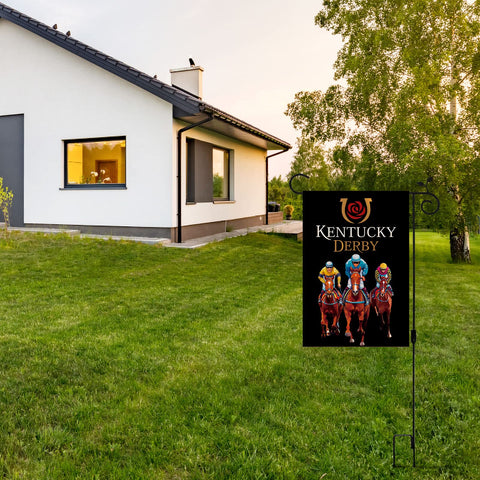 Nepnuser double-sided printing flag delivers vibrant Derby party visuals