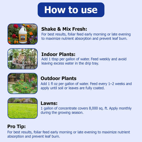 Neptune's Harvest lawn application promoting greener, healthier turf.