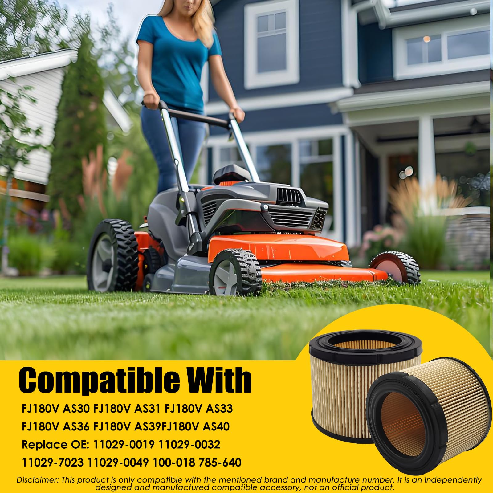 Nerans 11029-0032 air filter may improve combustion efficiency with proper maintenance