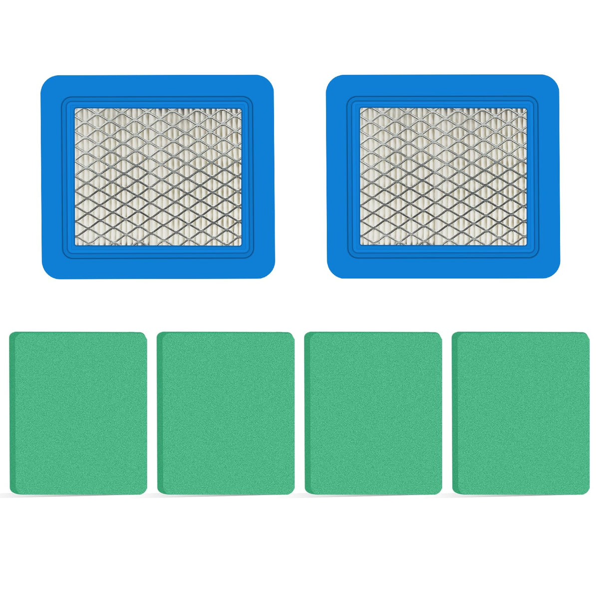 Nerans 491588S air filter close-up showing Briggs & Stratton compatibility