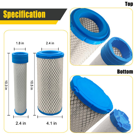 Nerans complete filter kit supports broad engine compatibility and easy maintenance.